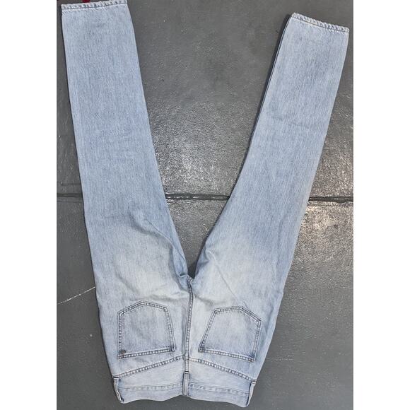 Madewell Women's Perfect Summer Jeans Light Wash Blue High Waisted Denim Size 25 - Picture 4 of 12